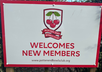 Welcome sign