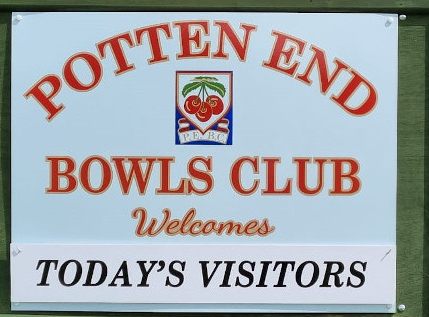 Welcome sign